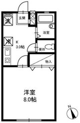 グリーンハイツの物件間取画像